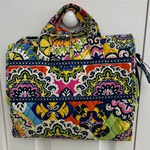Vera Bradley Rio Pattern Hanging Travel Organizer